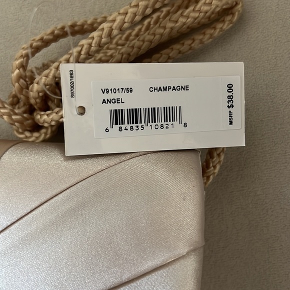 Gunne Sax by Jessica McClintock Pleated Clutch NWT - Picture 9 of 10